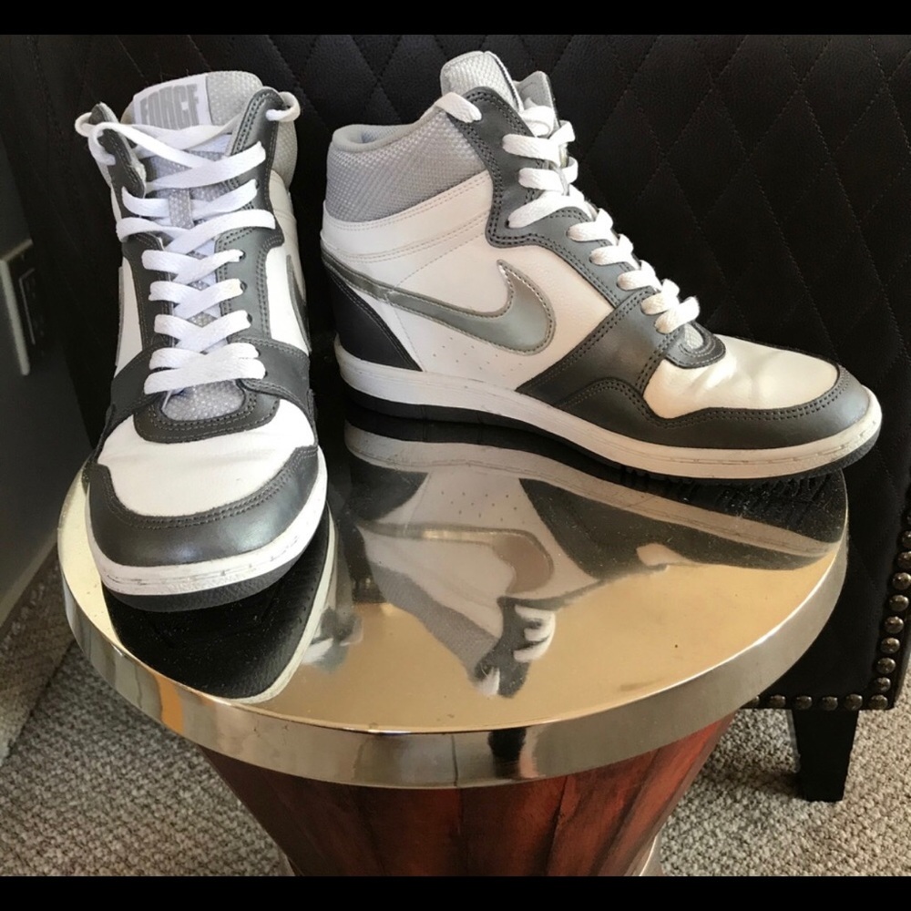 Nike Wedge Heel Airforces (Worn only few times)